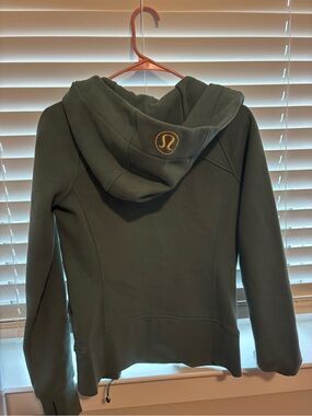 lululemon athletica Hooded Full-Zip Classic Scuba with Gold Logo